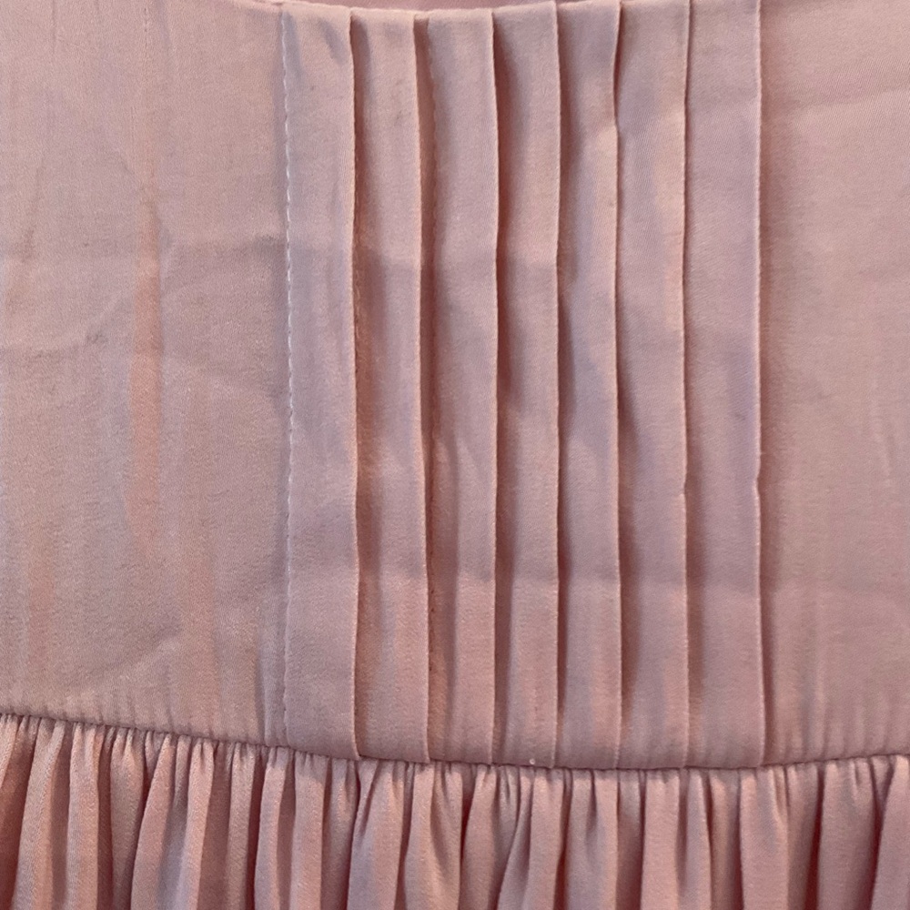 Pink Ruffled Kids Dress - Picture 3 of 5